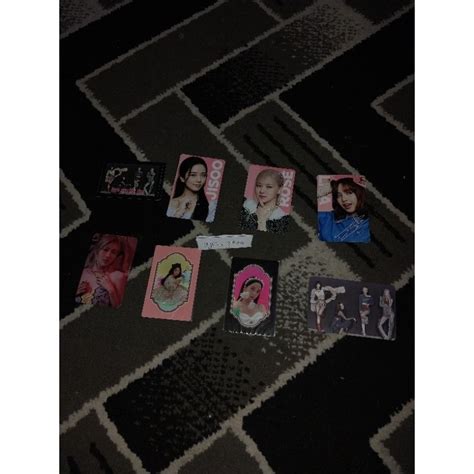 Jual Sharing Blackpink Photocard Jisoo Jennie Ros Lisa Oreo Pob Ktown