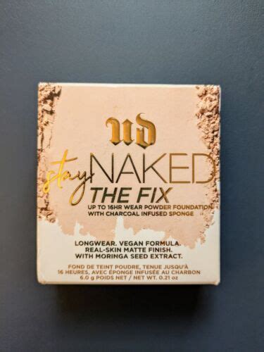 URBAN DECAY Stay Naked The Fix Powder Foundation 20CP FAIR Cool Pink 6g