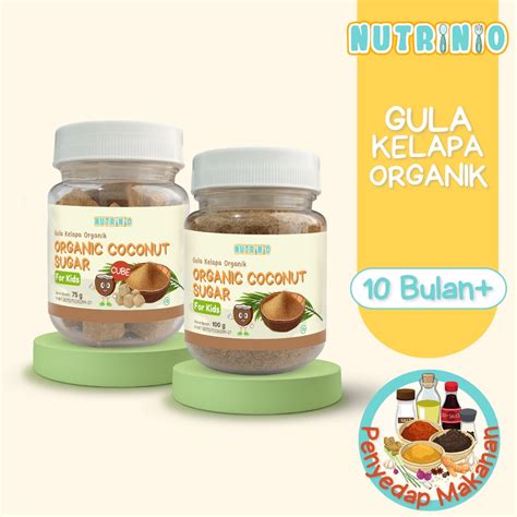 Jual Nutrinio Gula Kelapa Organik Organic Coconut Sugar Gula Mpasi