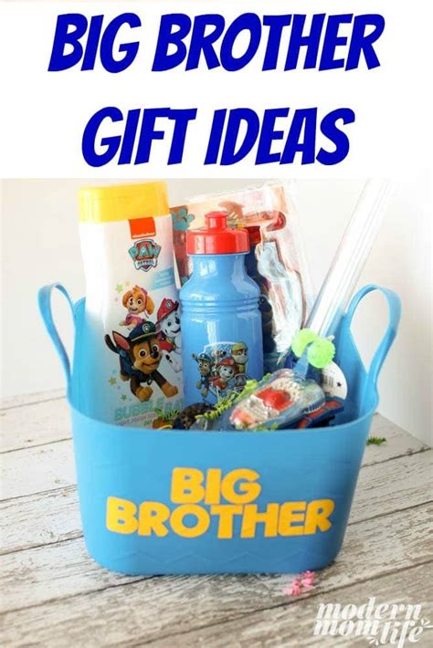 Big Brother Gift Ideas You Can Easily Make - Modern Mom Life