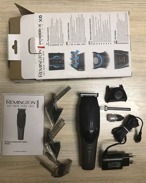 Обзор машинки для стрижки волос Remington X6 Power-X Series HC6000 ...
