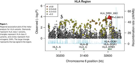 Figure From Two Hla Class Ii Gene Variants Are Independently