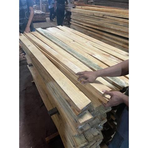 Jual Papan Kayu Pinus Oven Baru T L P Cm Jati Belanda Sudah