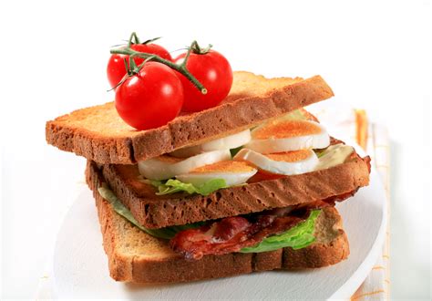 Download Tomato Toast Food Sandwich HD Wallpaper