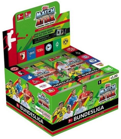 Topps Match Attax Bundesliga X Display Booster