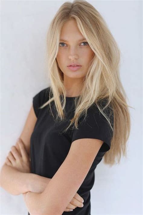 Blonde Female Face Claims Alena Shishkova Long Hair Styles Long