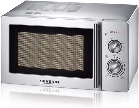 Severin Microondas Con Grill En Horno Microondas Con Niveles De