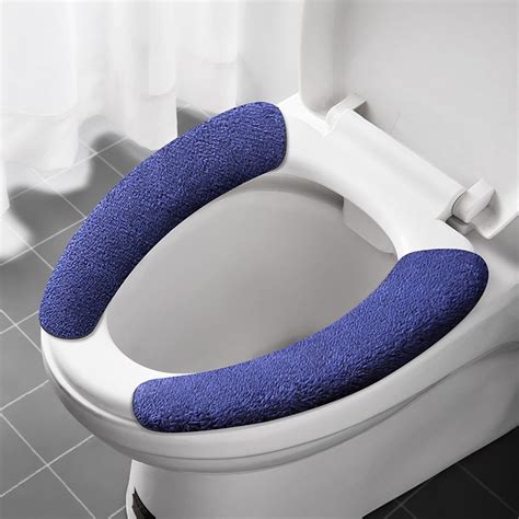 Thicker Bathroom Toilet Seat Cover Pads Soft Warmer Toilet Seat Cushion