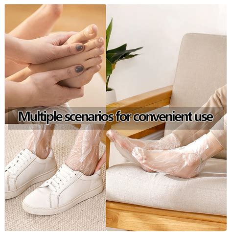 Paraffin Wax Hand & Foot Liner,Clear Plastic Wax Bath Hand Mittens Foot