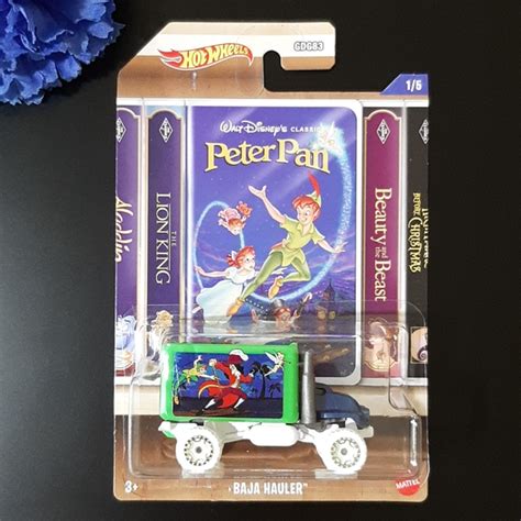 Mattel Other Peter Pan Walt Disney Hot Wheels Baja Hauler 222 Collection Poshmark