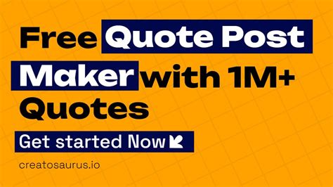 Quote Post Maker Design Captivating Post With Muse Creatosaurus YouTube