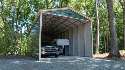 Vertical Roof Metal Carports X X Usa Steel Buildings Florida