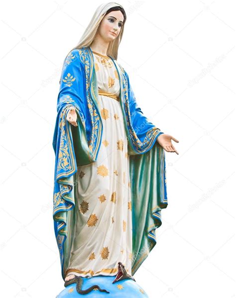 Estatua de la Virgen María en la Iglesia Católica Romana 2023