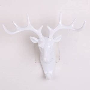 Best Selling Deer Head Hanging Self Adhesive Hook Bag Keys Sticky