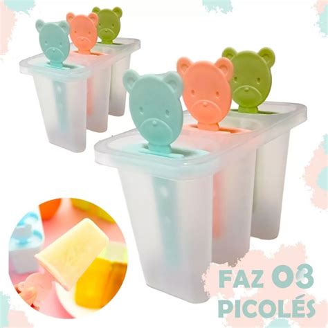 Picole De Fruta Para Bebe - Forma 3 sorvetes Picolé BICHOS Infantil Picoleteira Fruta Bebê | Shopee ...