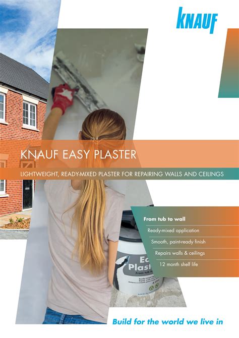 Knauf Easy Plaster Brochure By KnaufUK Issuu 54 OFF