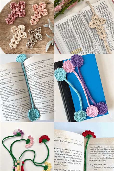 3 Easy Crochet Bookmarks - Love to stay home