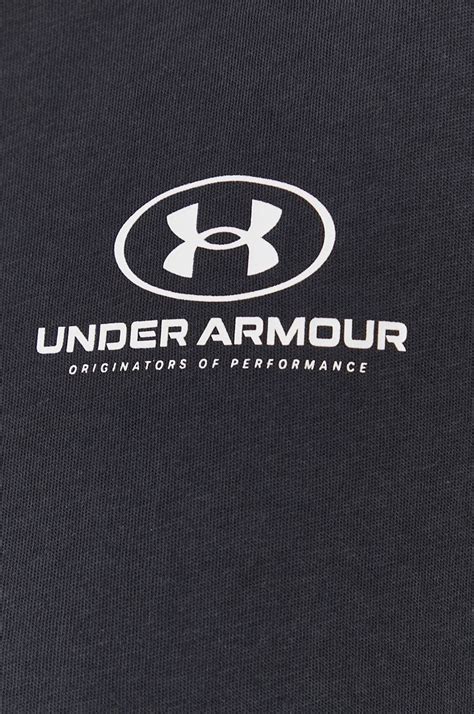 Under Armour T Shirt Kolor Czarny Under Armour Under Armour T