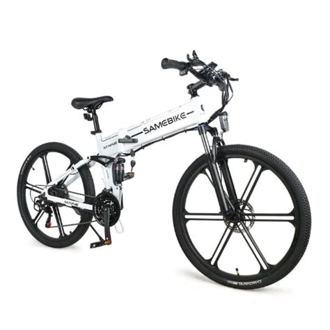 Vélo Électrique Pliant Samebike Lo26 Ii 500w 48v 10ah 480wh Roue 26