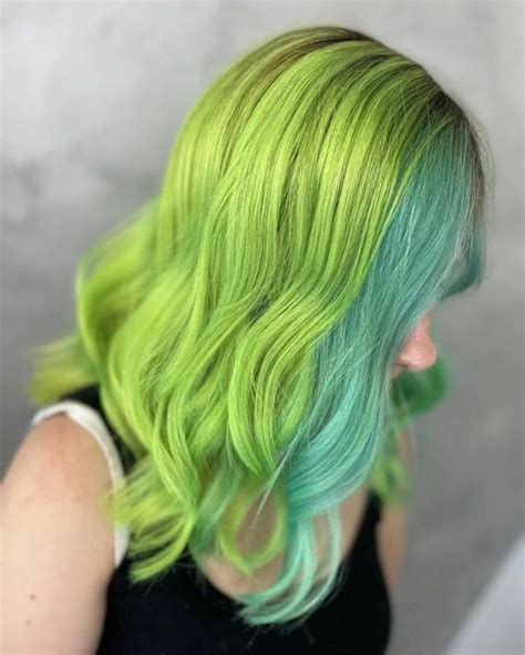 Lime Green Hair: 23+ Best Looks That Will Turn Heads