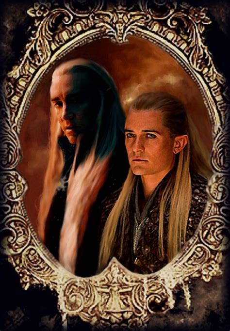 King Thranduil And Legolas Father And Son By Ysydora On Deviantart