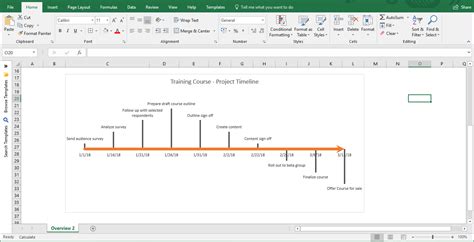 Make a Bar Chart Timeline in Excel | Preceden