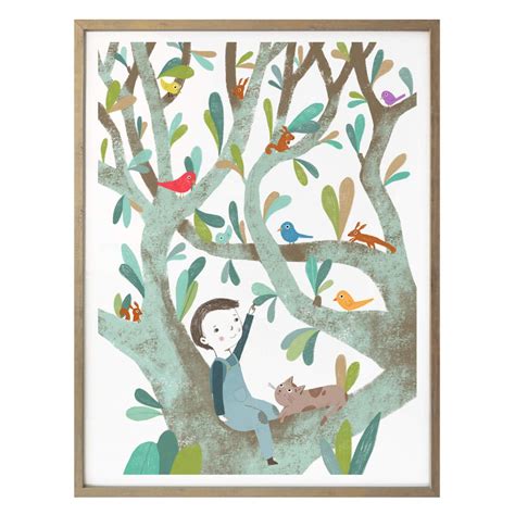 Poster Loske Im Baum Wall Art De