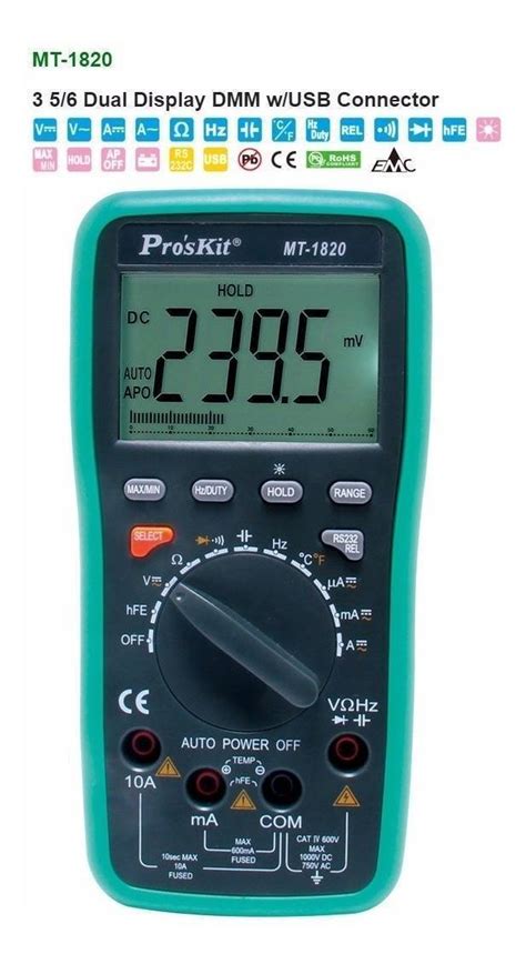 Digital Multimeter Pro SKit MT 1820 Shahalam Pk