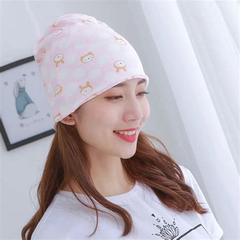 New Fashion Pregnant Women Hat Print Cotton Maternity Hat Comfortable