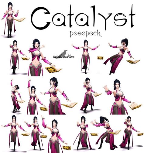 Catalyst Posepack Natalia Auditore Sims Poses Female Pose Reference