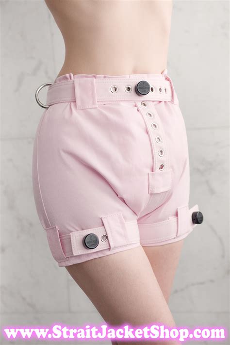 Pink Heavy Duty Lockable Diaper Cover Pants Anti Diaper Removal