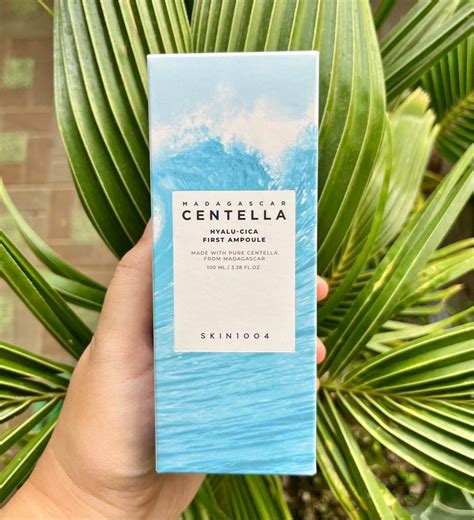 skin madagascar centella hyalu cica  ampoule ml