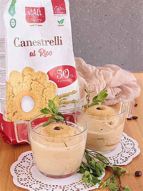 Bicchierini Di Crema Al Caff Con Canestrelli Viall Senza Glutine