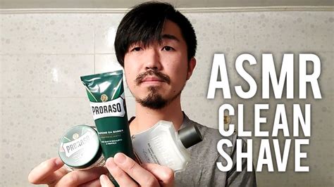 Asmr Shave A Month Grown Beard Cleanly Proraso Pre Barba Miracolo Kit