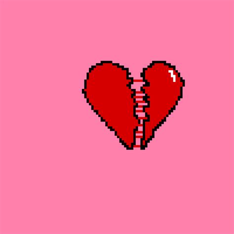 Pixilart Broken Heart By Pinkstrawberry