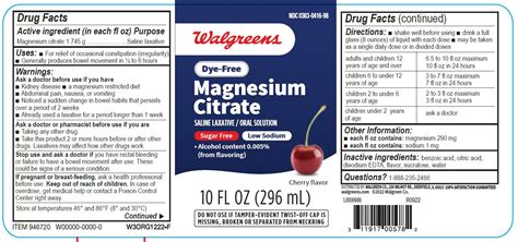 Leader Magnesium Citrate Saline Laxative- Cherry, 57% OFF