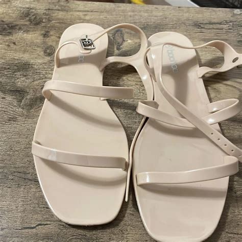 Nude Jelly Sandals Brand New Never Used Sandals Depop