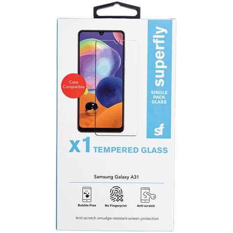 Superfly Tempered Glass Screen Protector For Samsung Galaxy A31 Mtn Deals