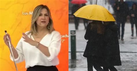 Ola polar lluvia y tormenta eléctrica en Santiago Meteoróloga