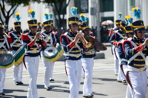 Military Civic Parade Celebrating the Independence of Brazil Editorial ...