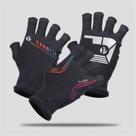 Promo Sarung Tangan Hitam Motor Biker Gloves Wool Rajut Prodigo Mahode