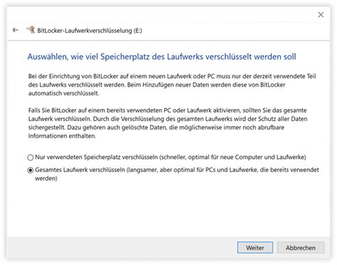 Bitlocker Unter Windows St Ber Systems Blog