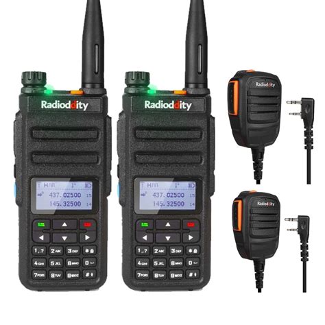 Buy Pack Radioddity Gd Dual Band Dmr Digital Analog Two Way Radio