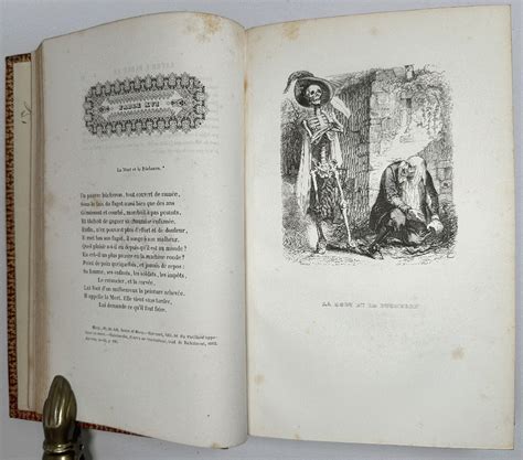 Fables De La Fontaine Illustrees Par J J Grandville By Jean De La