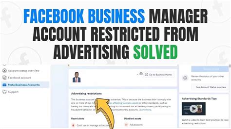 Facebook Business Manager Restricted From Advertising Solved YouTube