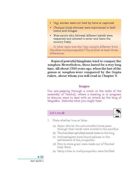 Ncert Book Class 6 History Chapter 5 Kingdoms Kings And An Early Republic Aglasem Schools