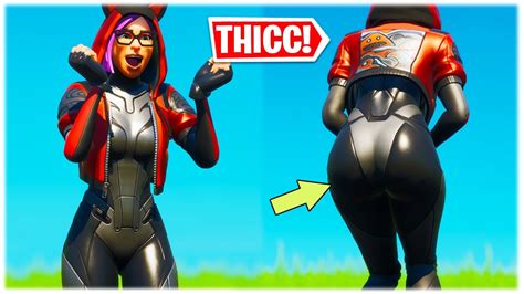 Fortnite Thicc Lynx Skin Showcased Replay Theatre 😍 ️ Youtube