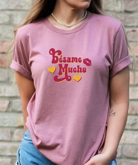 Besame Mucho Shirt Latino Valentines Day Shirt Javier Solis Shirt Retro Latina Shirt Gift