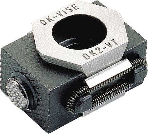 MITEE-BITE PRODUCTS INC Vise Clamp, Special Model Wedge, 1/2-13 x 1-1/4 in (Mounting Screw) Size ...