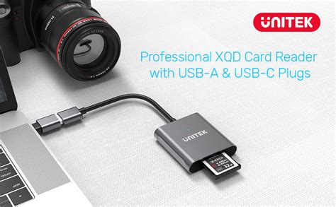 Lecteur De Carte Xqd Unitek Usb Type A Vers Xqd Adaptateur De